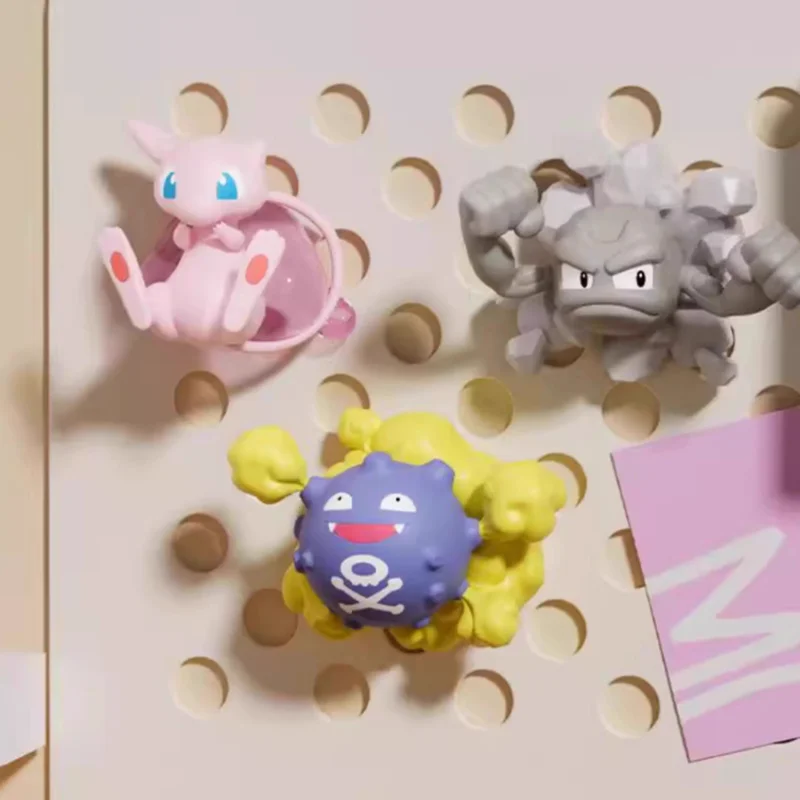 Pokemon 3D Fridge Magnet Blind Box Figure Collectible Doll Kitchen Appliance Decorations Anime Themed Birthday Gift for Fans