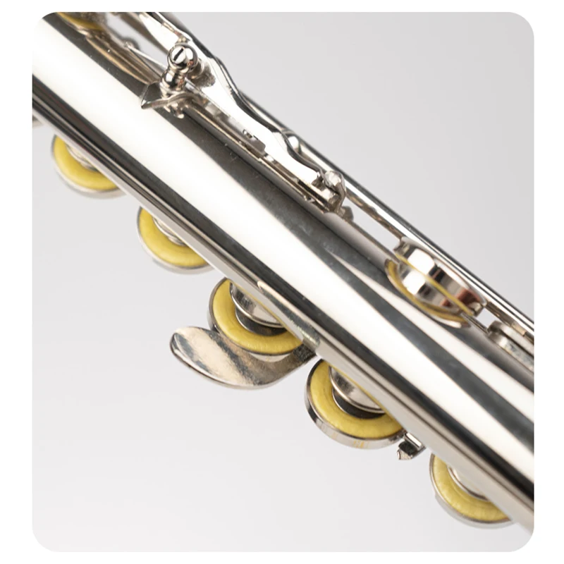 1 Set 16 Closed Hole Flute Leather Pads Sound Hole Seal Pad Flute Casing Felt Button Pad Gasket Flute Accessories