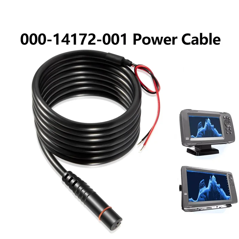 

000-14172-001 Кабель питания HOOK2, шнур питания, совместимый с серой Lowrance HOOK2 и Hook Reveal Range 5 дюймов, 7 дюймов, 9 дюймов, 12 дюймов
