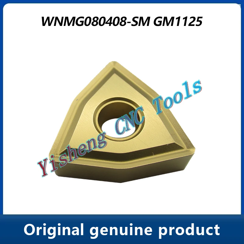 CNC Insert turning tool Original  WNMG WNMG080408-SM GM1125 GM1230 GM3220 GM3225 GM3315 GM3325 GP91TM GS3115 SP31TM