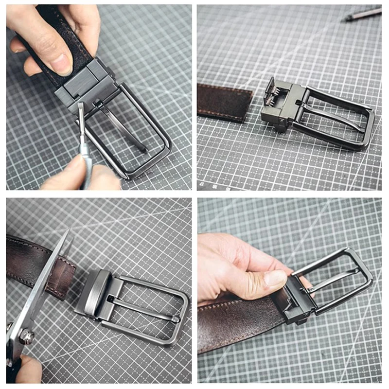 VATLTY 3.3cm Leather Belt for Men Original Cowhide Metal Buckle Casual Belt Genuine Leather Jeans Belt Waistband Male Girdle