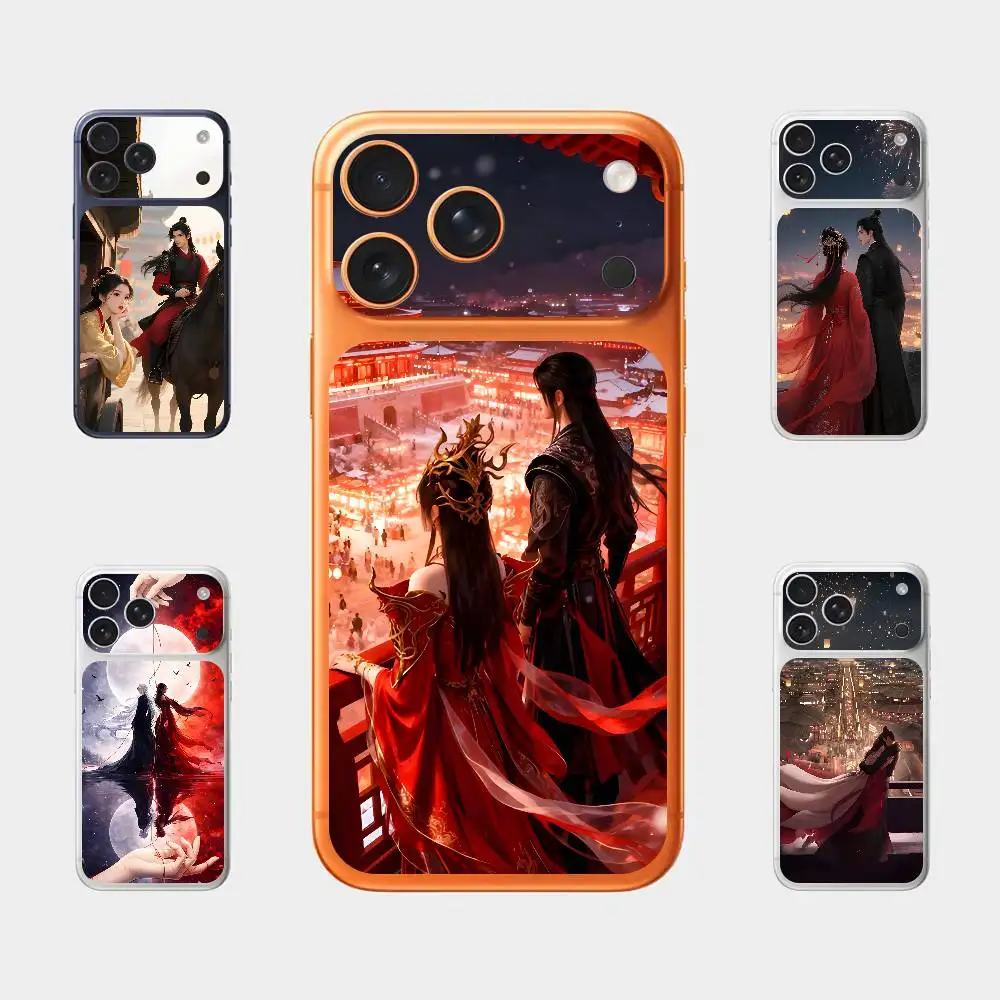 

Traditional Couple For iPhone 17 Pro Max Full Back Cover Decal Wrap Skin Rear Protective Sticker Film