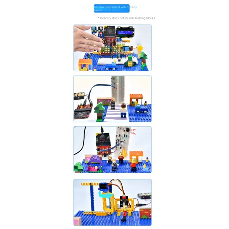 Development Board Learning Kit Python Graphical Programming DIY Electronic Kit Hands-On Electronic Tool Kit