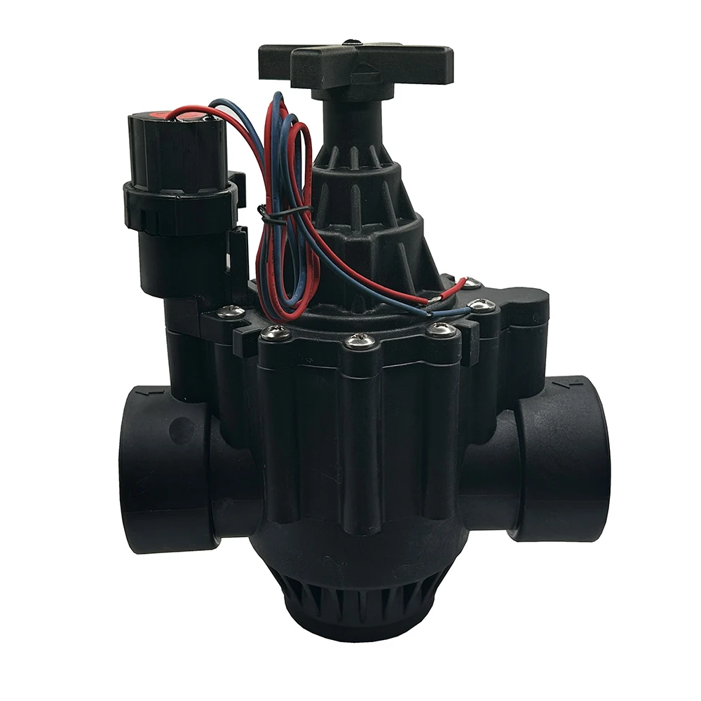 

1-1/2" 2" Water Solenoid Valve With Flow Adjustment 220V 12V 24V Normally Closed Solenoid Valves For Garden Irrigation