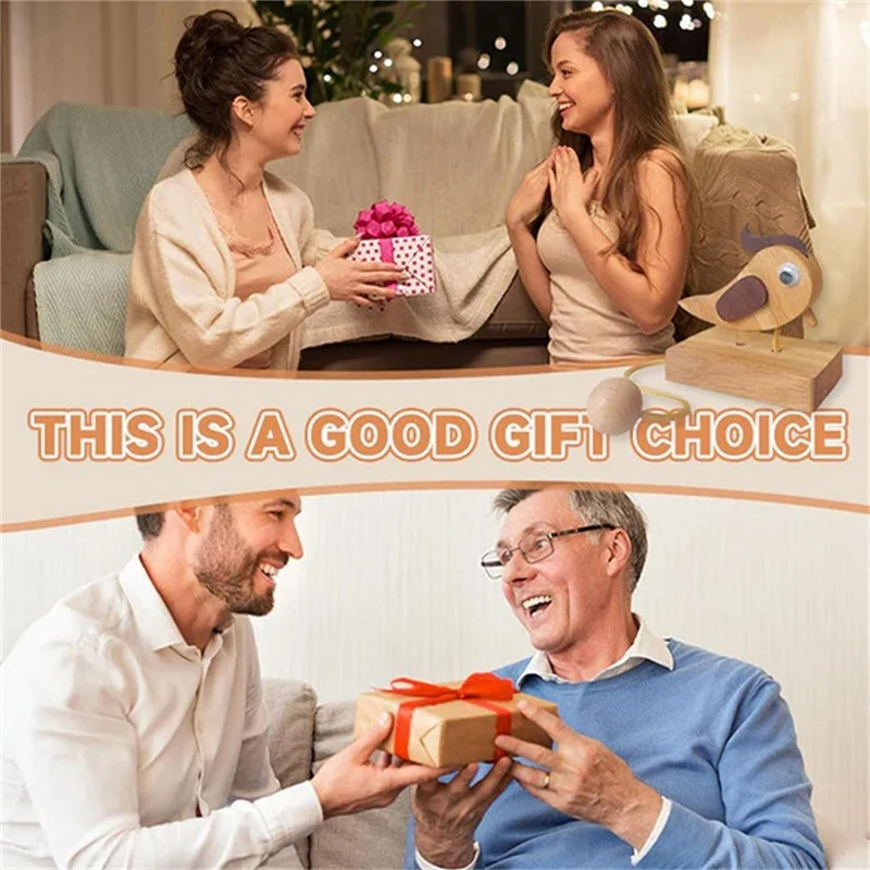 جرس باب نقار الخشب الخشبي اليدوي ، مطرقة الباب ، الحلي والديكور للمدخل ، دائم