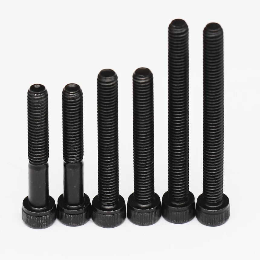 M3 M4*28/30/32/35/38/40 12.9 Grade Black Carbon Steel Full Half Thread DIN912 Cap Cup Allen Head Bolt Hex Hexagon Socket Screw