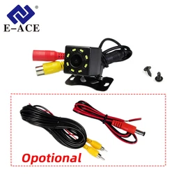 Car Rear View Camera Optional 4/8/12 LED Camera HD Night Vision Support Display to Assist car Parking and Reversing