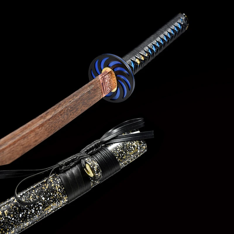 

Japanese Katana,Sword,Metal Sword, Sword Full Size, Iron Tsuba With Fashion Design, Training Sword,Can Custom