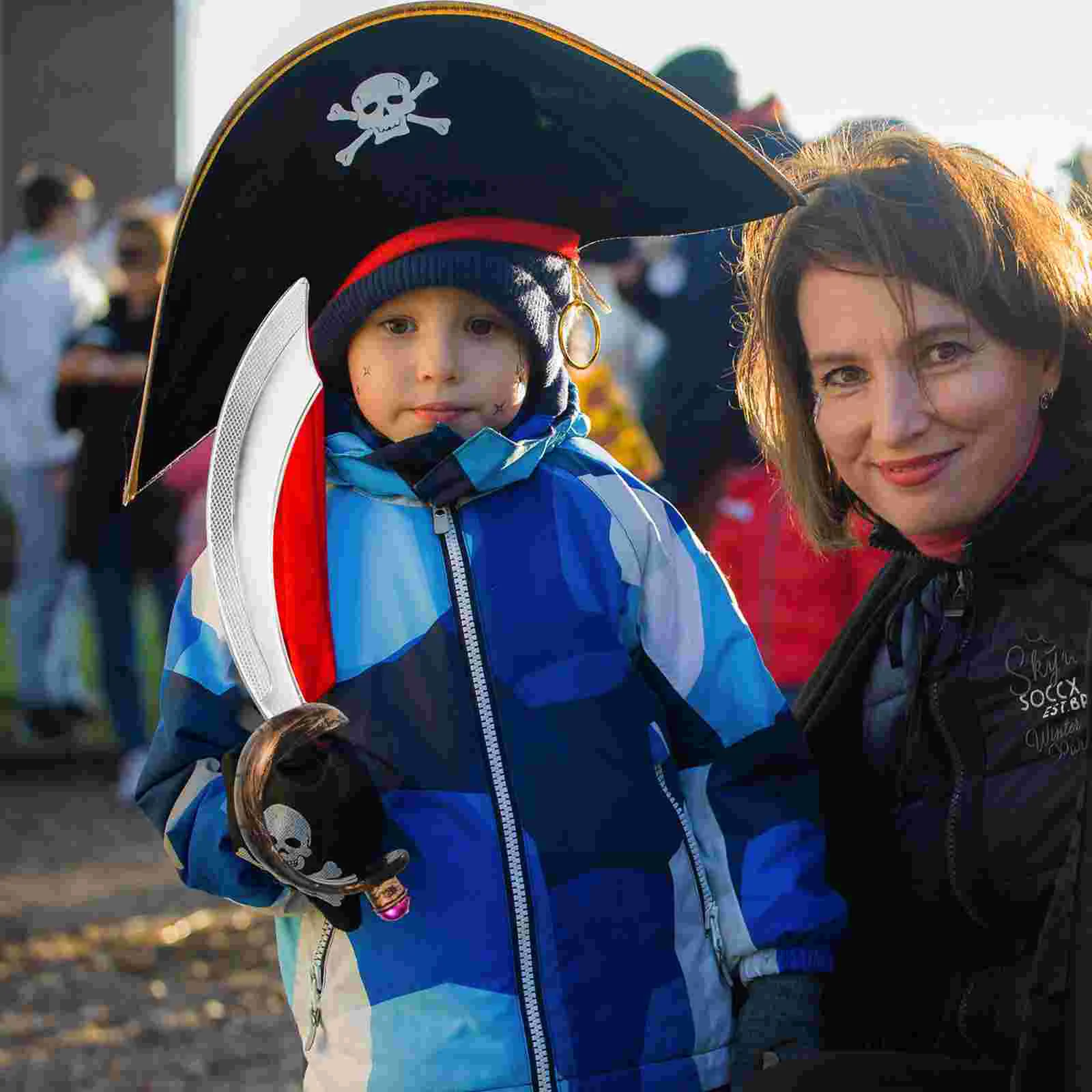 Giocattoli coltello pirata spade Plaything per oggetti di scena di Halloween bambini e artigianato foto Cosplay Festival bambino