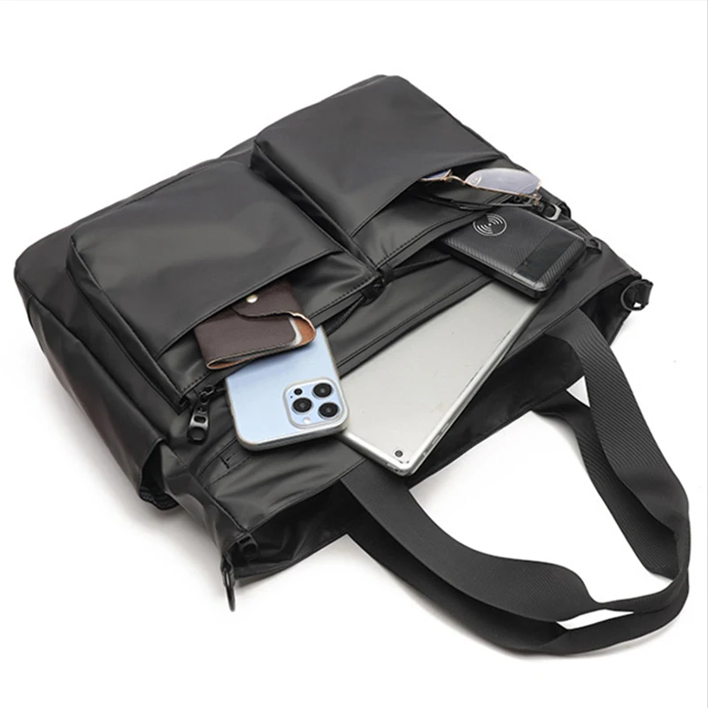 Men's Travel Handbag Large Storage Outdoor Commuting Hiking Camping Shoulder Bag Briefcase Messenger Documents Laptop Tote Pack
