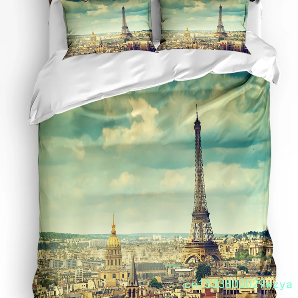 Home Textiles Paris - Art Bridge Paris Pigeon France 3pcs
