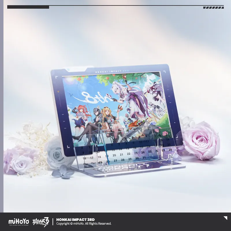 miHoYo Ufficiale Honkai Impact 3 Ornamenti per cornici per foto in acrilico di 2025 Ornamento per giochi anime Accessorio Decorazione per desktop cosplay