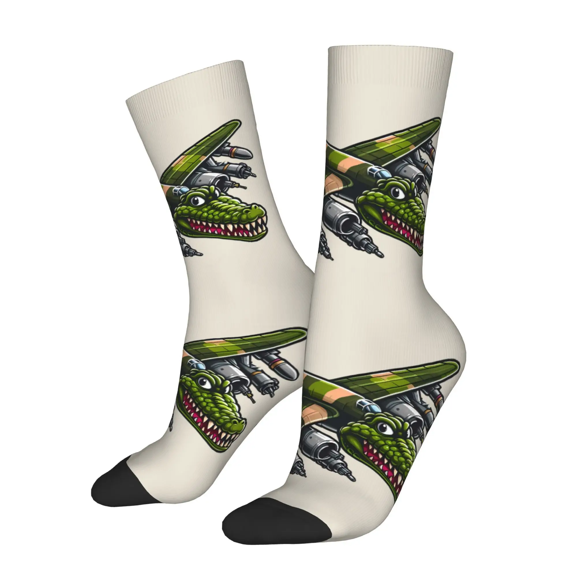 

Brain Rot Bombardino Crocodilo Meme Italian Brainrot Sock Printed Man Polyester Fashion