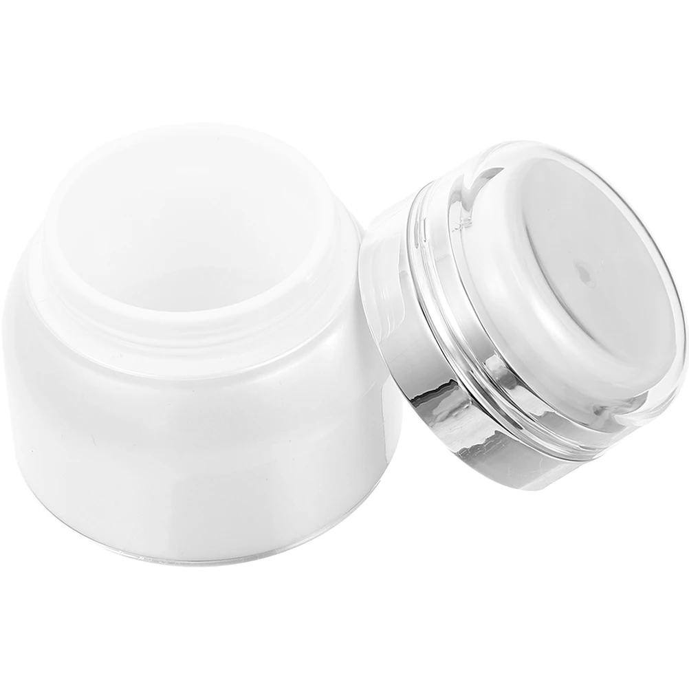 

Plastic Refillable Airless Pump Bottles Travel Lotion Containers Leak Proof Toiletry Jars For Creams Conditioners Skincare