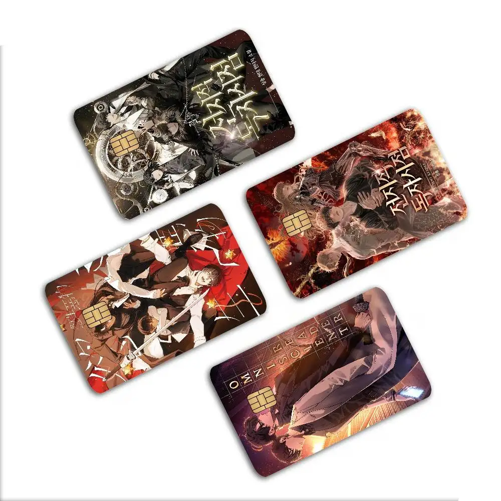 Omniscient R-Reader V-Viewpoint ORV Credit Card Skin Stickers For VISA Bank Card Transportation Card Sticker Anti-scratch Gift