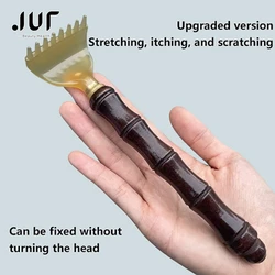 Wooden Back Scratcher Massager Extendable Manual Itching Scratcher Retractable Back Itching Tools Body Scratching Long Handle