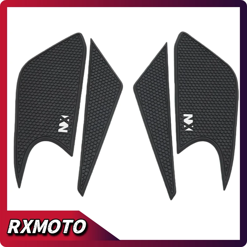 Motorcycle fuel tank pad protector sticker decal fuel tank knee pad for NX 500 nx500 NX400 nx400 2023 2024 Fuel tank sticker