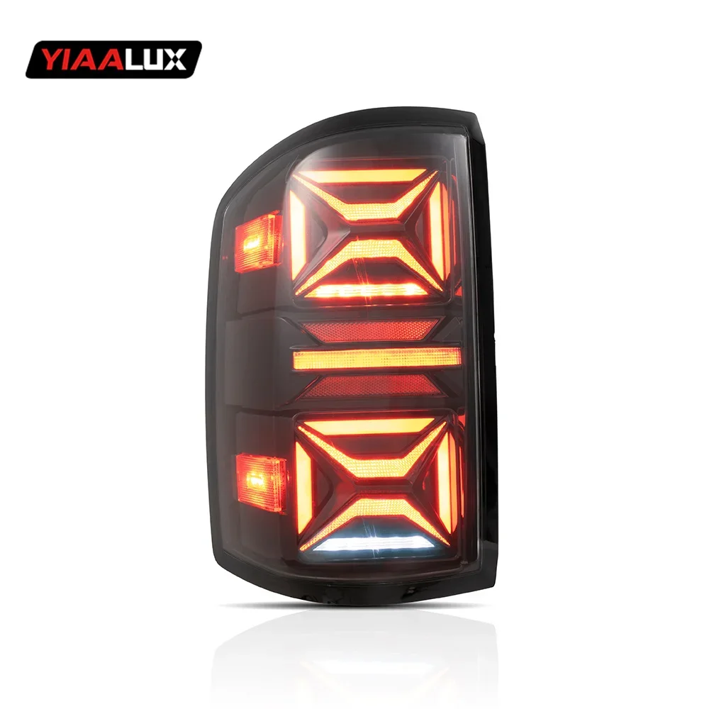 Vland Car Styling Tail Lamp For Chevorlet SILVERADO 2007-2013 LED Signal Brake Signal DRL Light Automotive Accessories