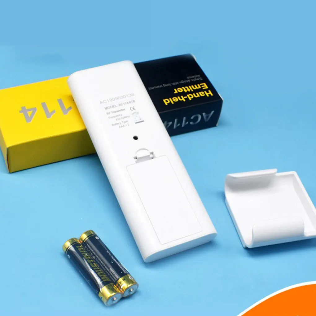 Professional Remote Control Easy-to And Durable Remote For Electric Roller Responsive Plastic AC114-02 2 control