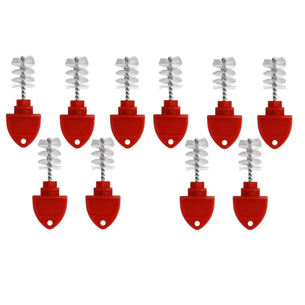 10PCS Easy To Use Beer Tap Cleaning Brush Dustproof Insectproof Beer Tap Brushes Various Taps Compatible Flyproof