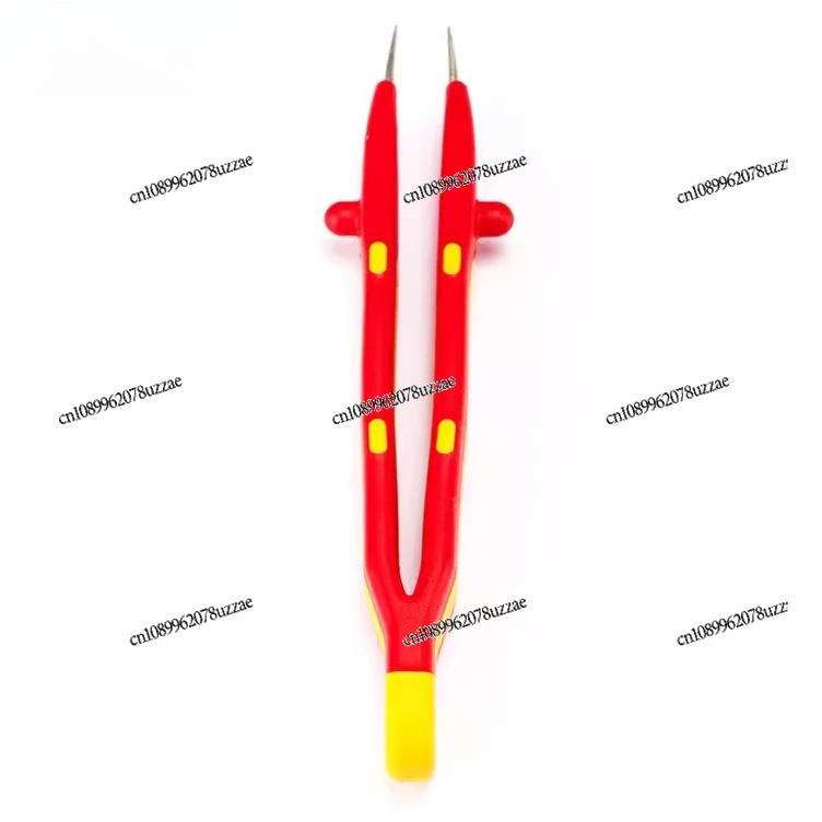 

Изолированный пинцет с изогнутыми кончиками для быстрого захвата, широкий захват, инструмент для подбора деталей