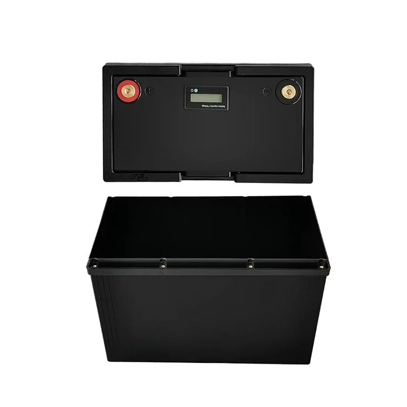 12V Solar Cells Plastic Storage Case 30Ah 50Ah 90Ah 105Ah 150Ah 180Ah Yacht RV Lifepo4 Battery Storage Box