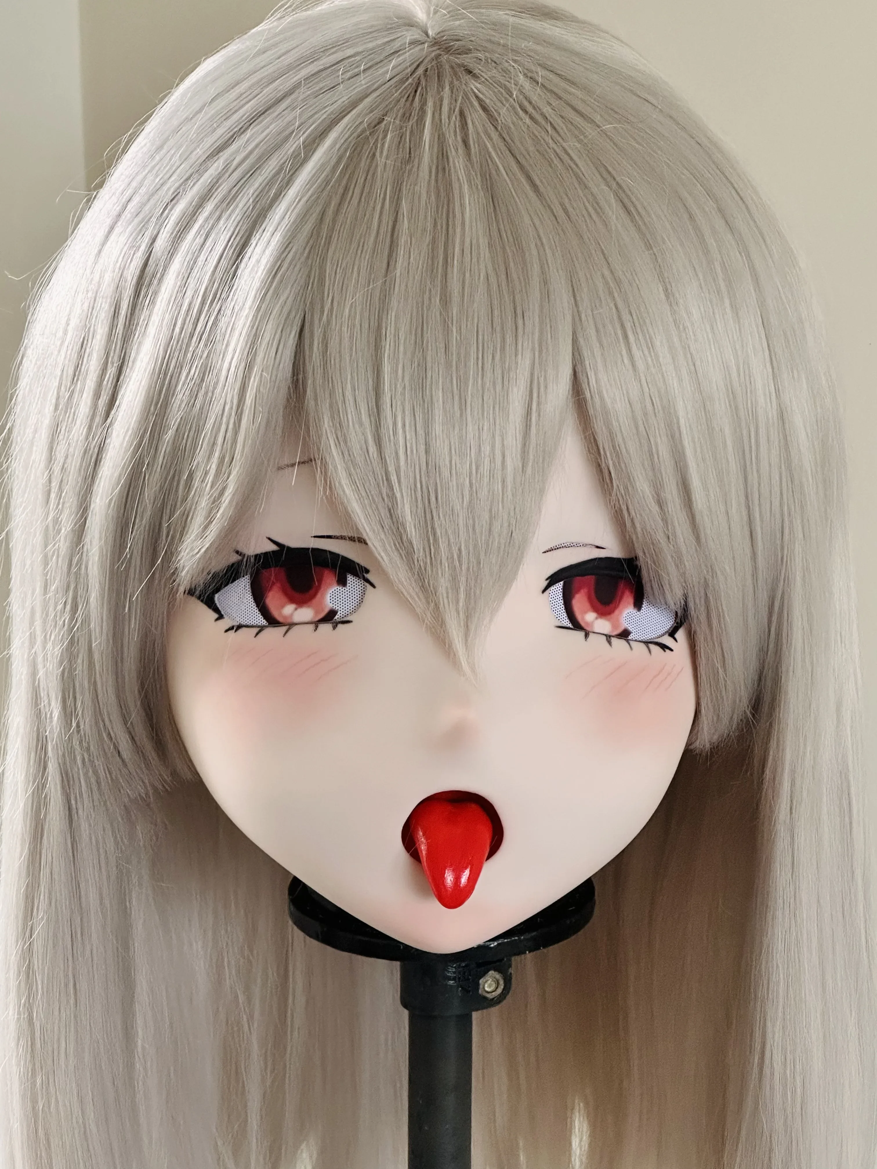 (XYQ) تخصيص شخصية كروسدرينج أنثى فتاة PLA كامل الرأس مع قفل أنيمي تأثيري اليابانية Animego Kigurumi قناع