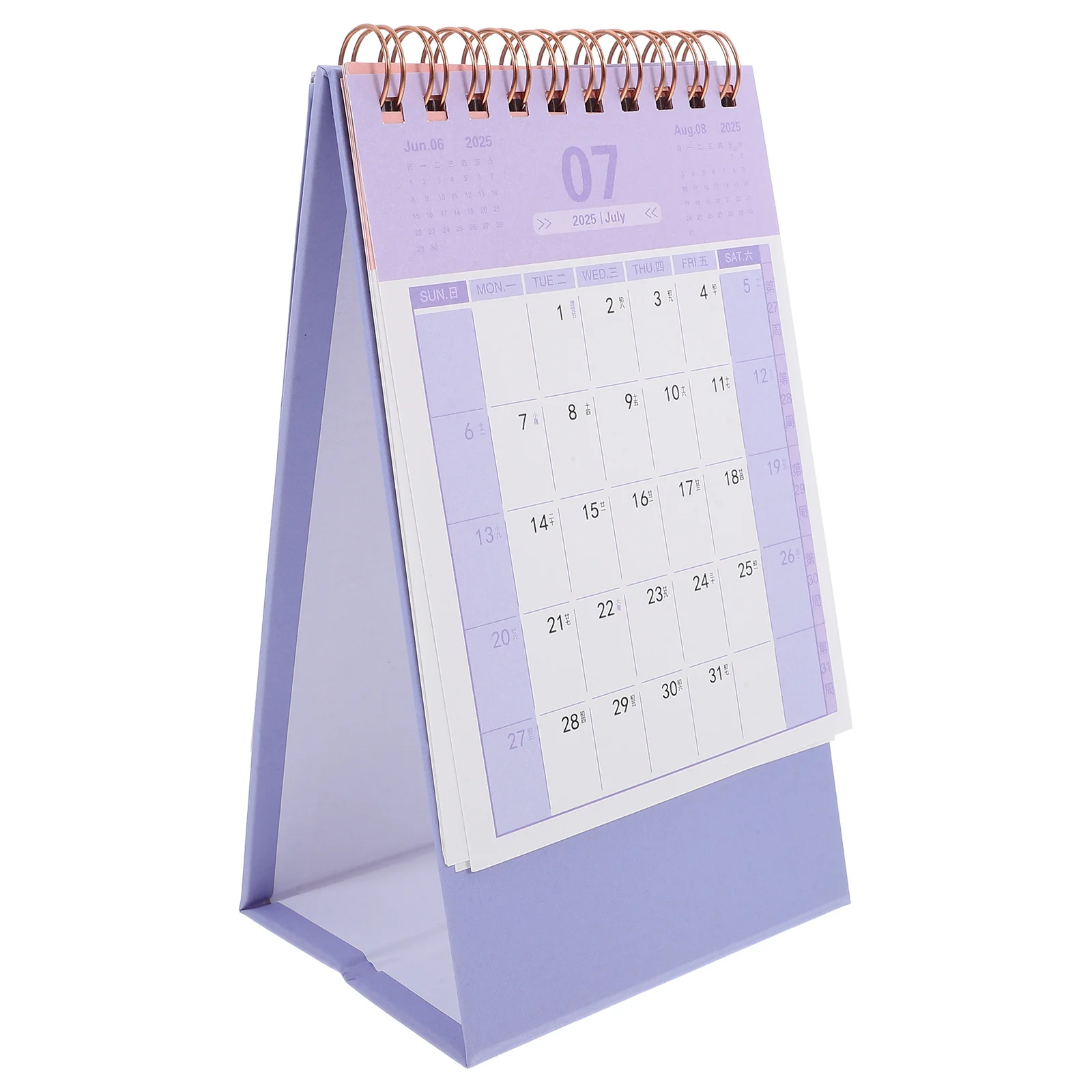 

Стоячий перекидной календарь, настольный прочный бумажный материал, легкий портативный ежемесячный настольный декор, новогодний календарь