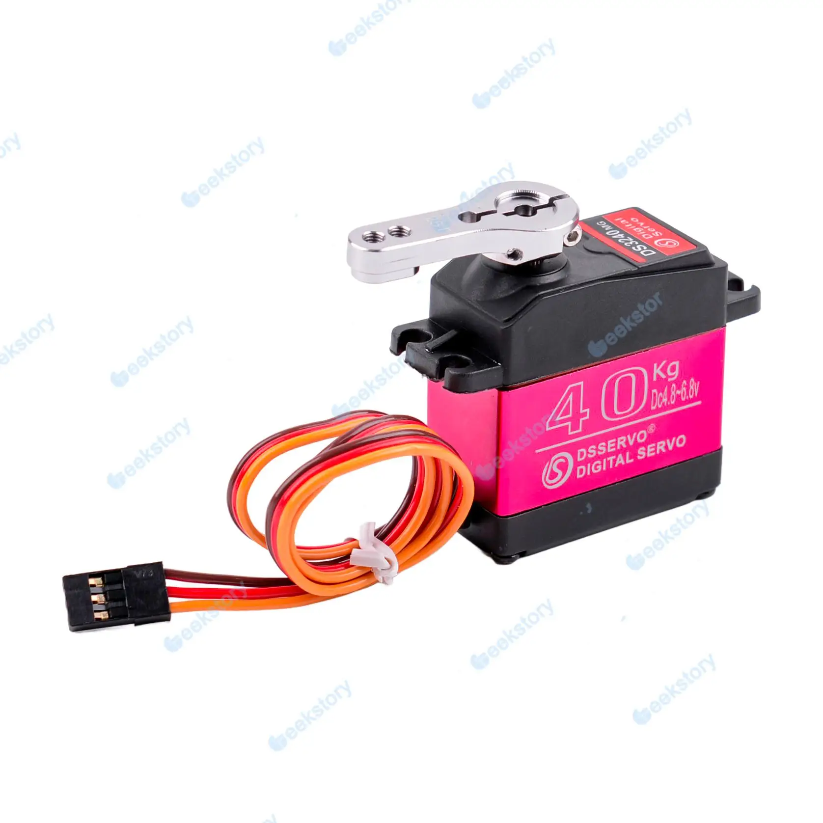40KG Digital DS3240 Servo Motor 180/270 Rotation High Torque Metal Gear Servos DIY Parts For 1/8 1/10 1/12 Scale RC Car Model