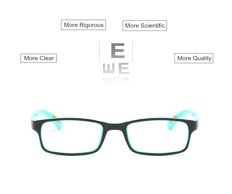 Myopie-Brille, verschreibungspflichtig, Sphäre -0,5 bis -10, für Damen und Herren, kurzsichtige Brille, verfärbtes oder blaues Licht, blockiert Astigmatismus, anpassbar, F109 – Detail 2