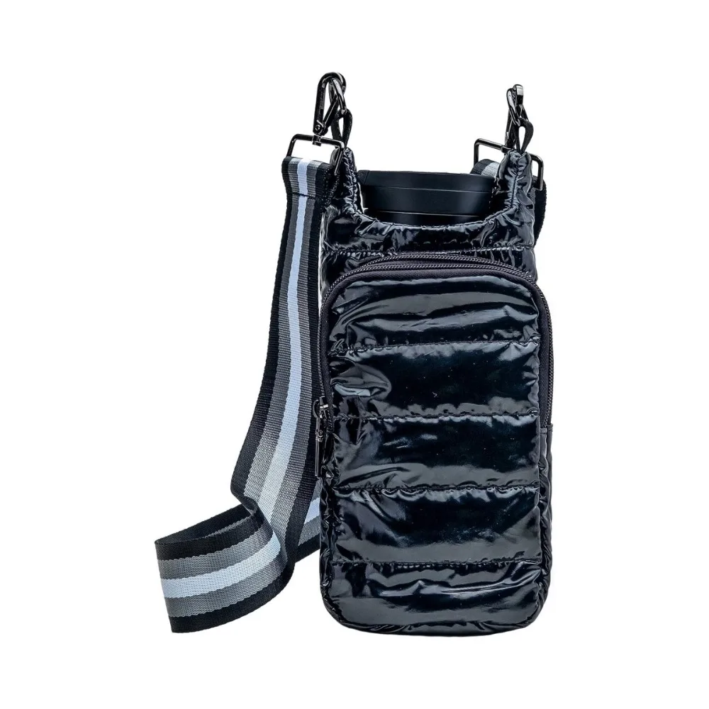 

Durable Down Cup Holder Phone Bag Summer Front Pocket Water Bottle Holder Bag Adjustable Waterproof Crossbody Phone Bag Hiking