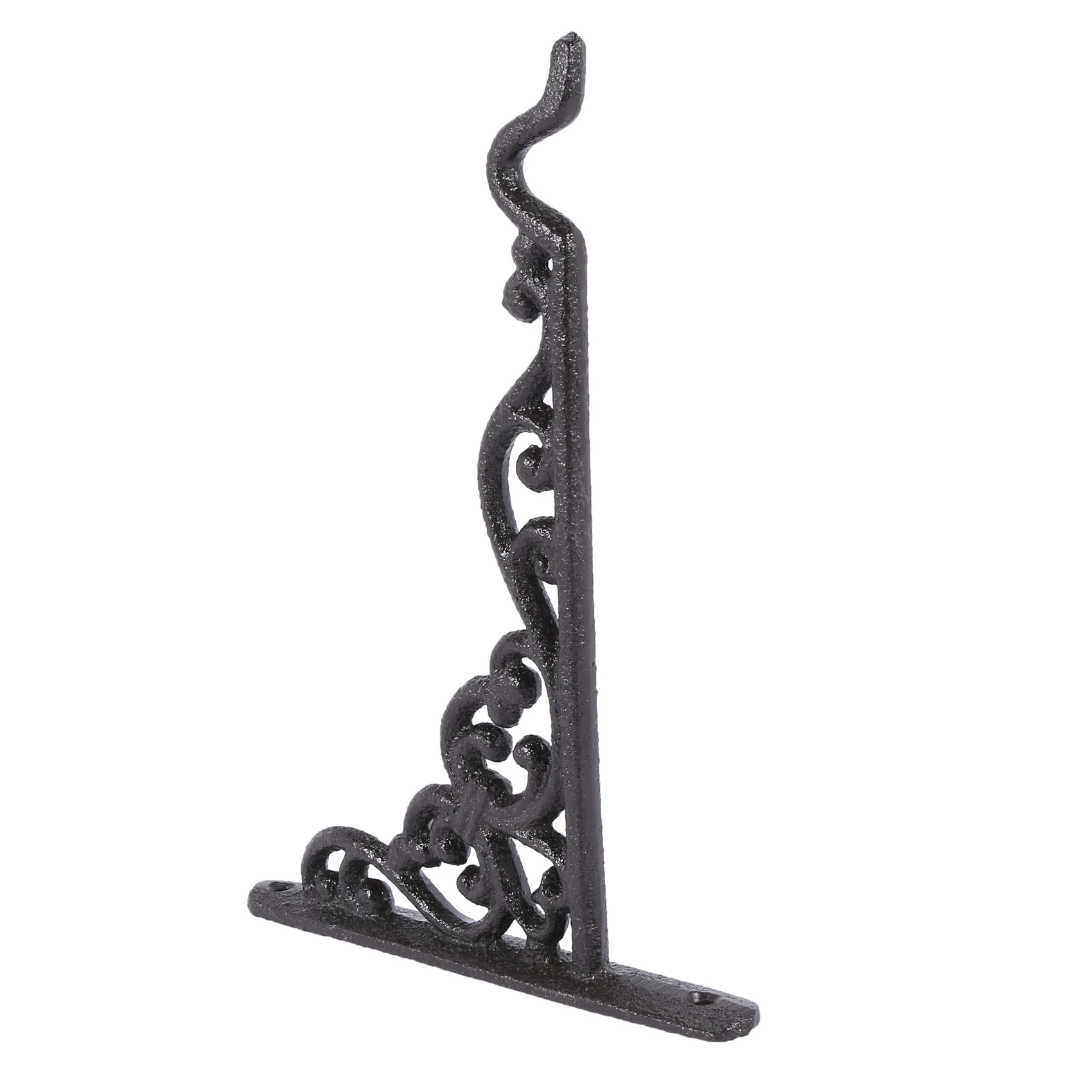 ABUL-4 Pack Cast Iron Plant Hanger Hanging Planters Basket Wall Hook With Screws, Lanterns, Wind Chimes, Wall Brackets