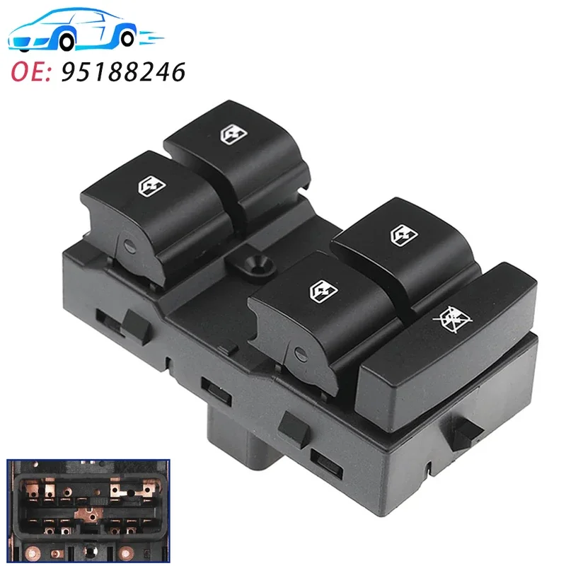 Fit For Chevrolet Sonic AVEO T300 Trax Electric Power Master Window Switch Lifter Control Push Button Car Accessories 95188246