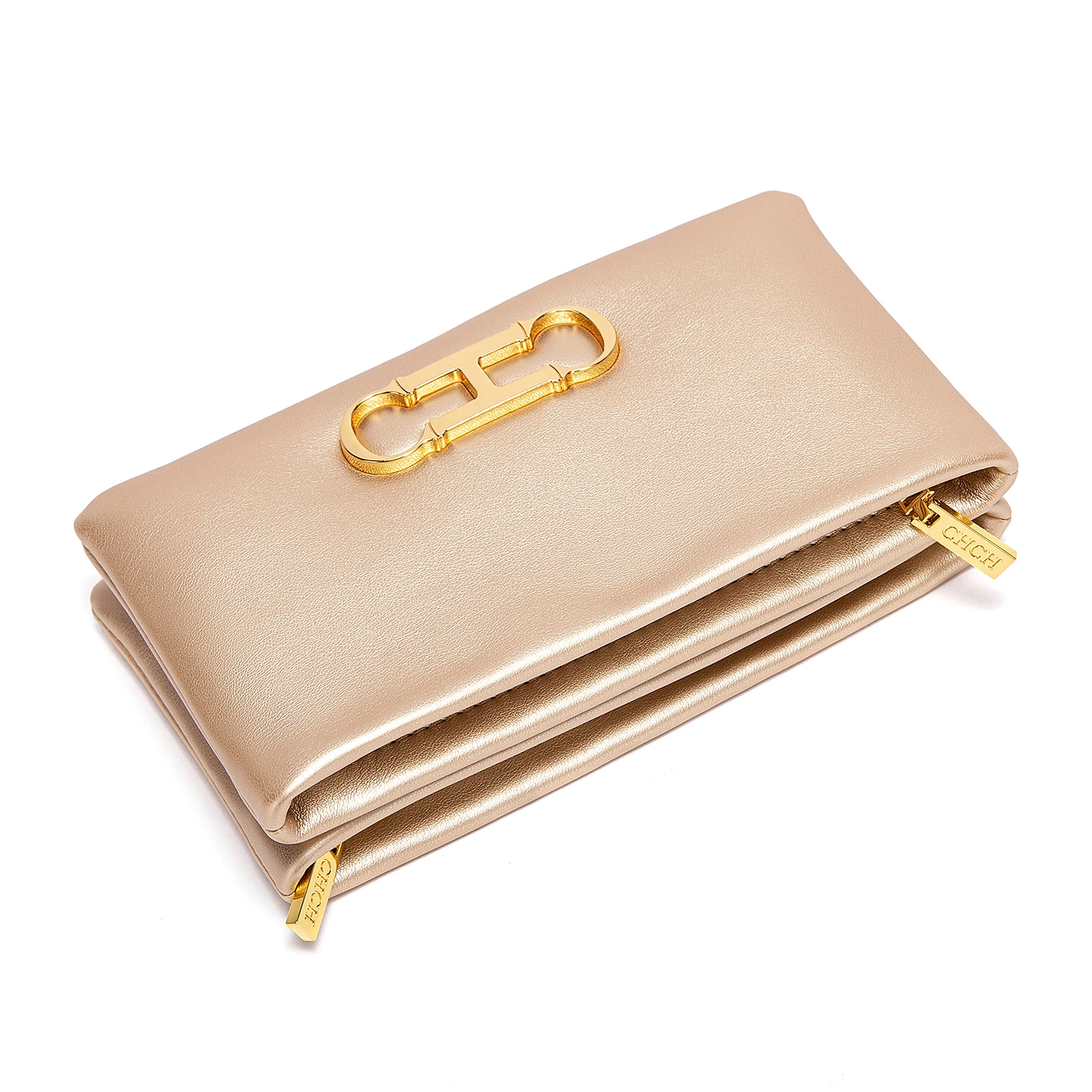 حقيبة يد نسائية CHCH ربيعية جديدة بسحاب محفظة عالية الجودة 2 في 1 محفظة أعمال نسائية