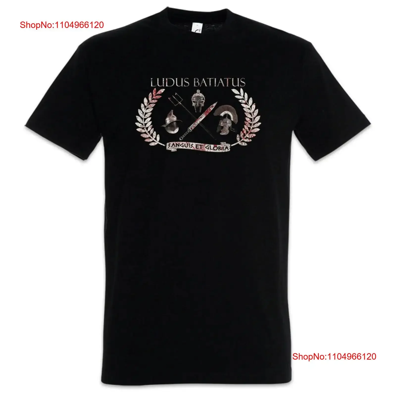 لودوس باتاتوس سبارتاكوس الرجال تي شيرت سانجويس الرمال Et غلوريا التلفزيون الدم سبارتاكوس سلسلة رمز علامة شعار Zeichen رمز علامة