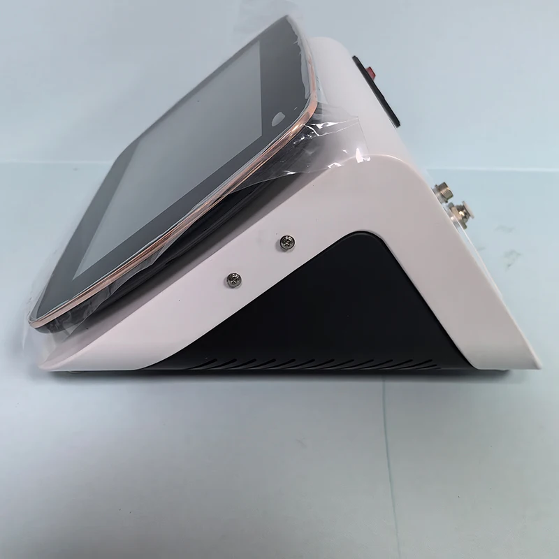 New Portable 2 handles Warm and Cold Plasmo Device Use Thermal Core Tech Acne Scar Antiage Lifting for Spa Salon Home