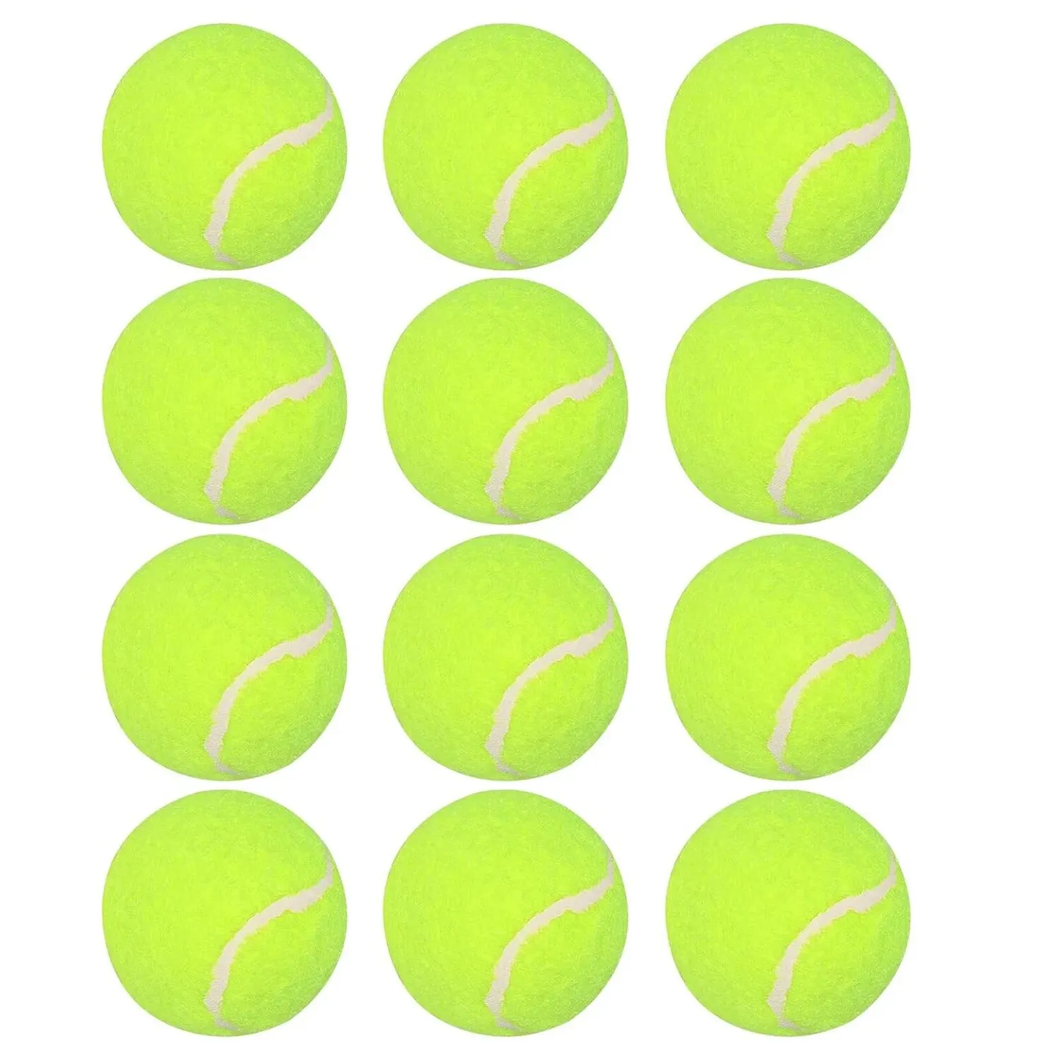 Tennis Balls for Dogs, 2-Inch Size, Compatible with Most Automatic Ball Launchers Idea for Small Dogs(12 Balls Only)