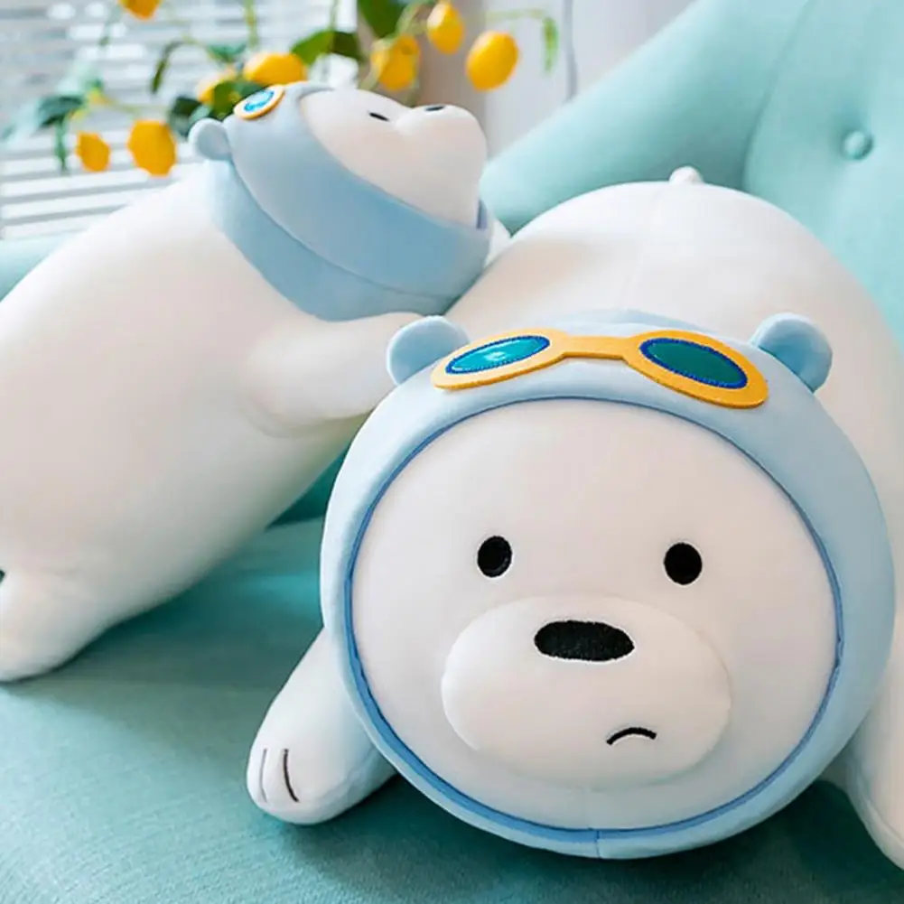 

50cm Cute Lying Bear Doll Kawaii Plush Toys Cartoon Bear Stuffed Toys Sleeping Bear Pillow Animal Plush Toy Gifts For Children