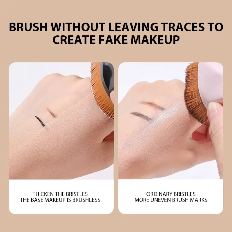 High Density Magic Makeup Brushes BB Cream Loose Powder Soft Brush Traceless Foundation Makeup Brush Cosmetic Tools Accessories