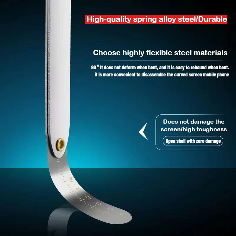 1/2Pcs Phone Opening Pry Card Tools Ultra Thin Flexible Disassemble Tool tra Thin Flexible Mobile Phone Disassemble Tool Set image 3