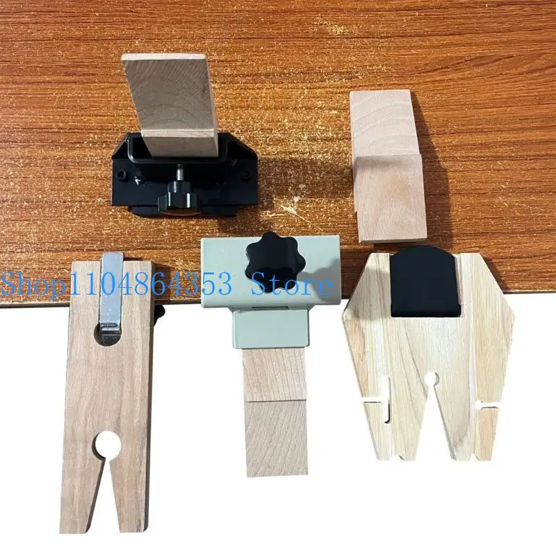 652F Practical Benches Pin Clamp Set Professional Jewelry Holder Stand for Workbench Stylish Tabletop Fixture for Craftsmen