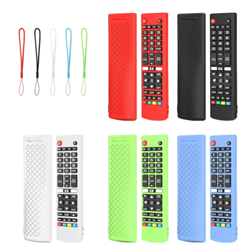 SS8S Quality Silicone Guard For AKB75095307/AKB75375604 Remote Precise Cutout Sleeve