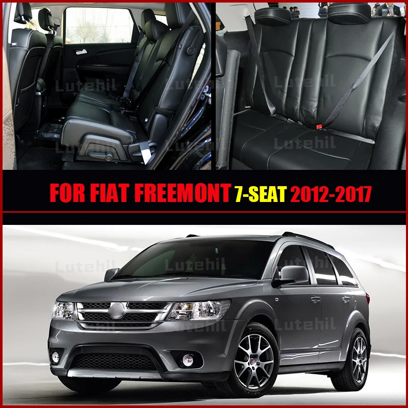 For Fiat Freemont 7 Seats 2012-2017 16 15 14 Car Floor Mats All Weather Carpet Cover Floor Liners Interior Protector Accessories