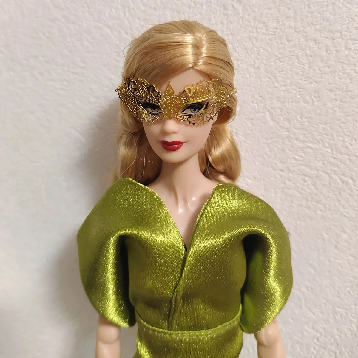 1/6 Supermodel Doll Metal Eye Mask Original Design Cosplay Jewelry Accessories For 30cm BB FR Doll Dinner Party Makeup Dress Up