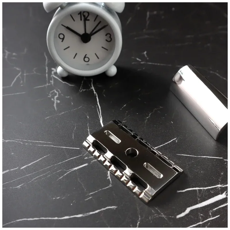 YAQI 2026 Thalia 316 Stainless Steel Polished Safety Razor Head Wet Shaving Razor Head Collectibles Birthday Gift For Boyfriend