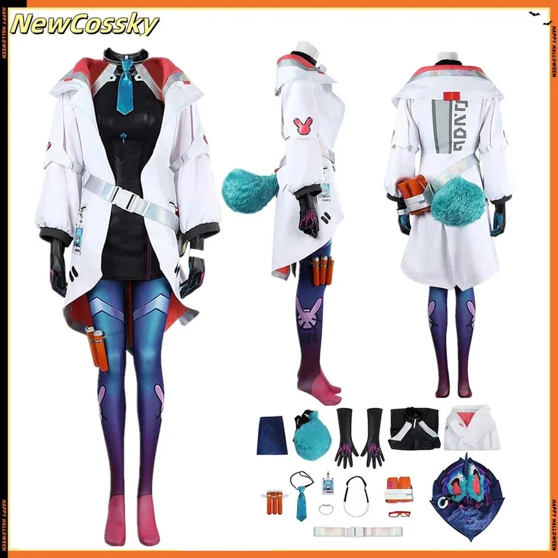 ออโรร่าเครื่องแต่งกายเกม LOL ผู้หญิงคอสเพลย์แฟนตาซีชุดหมวกฮาโลวีนสวมบทบาทชุดหญิงแฟนตาซีปลอมตัวเครื่องแต่งกาย;;'d5