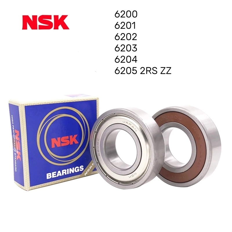 5/10szt Łożysko kulkowe zwykłe NSK High speed 6200 6201 6202 6203 6204 6205Z 2RS ZZ DDU 10x30x9mm stal łożyskowa 10*30*9mm