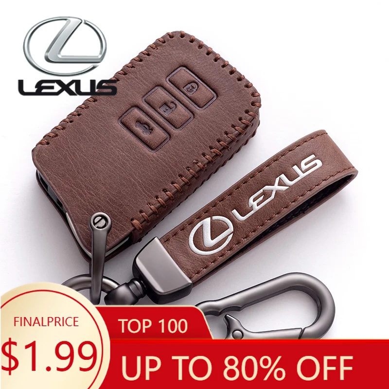 

Interior Mouldings Leather Car Remote Key Cover Fob Case Holder Shell For Lexus NX 200 NX300H RX 350 450H ES 350 ES 300h Auto Ke