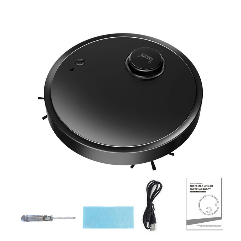 2023 New Automatic Robot Vacuum Cleaner 3-in-1 Smart Wireless Sweeping Wet And Dry Ultra-thin Cleaning Machine Mopping Smart Hom