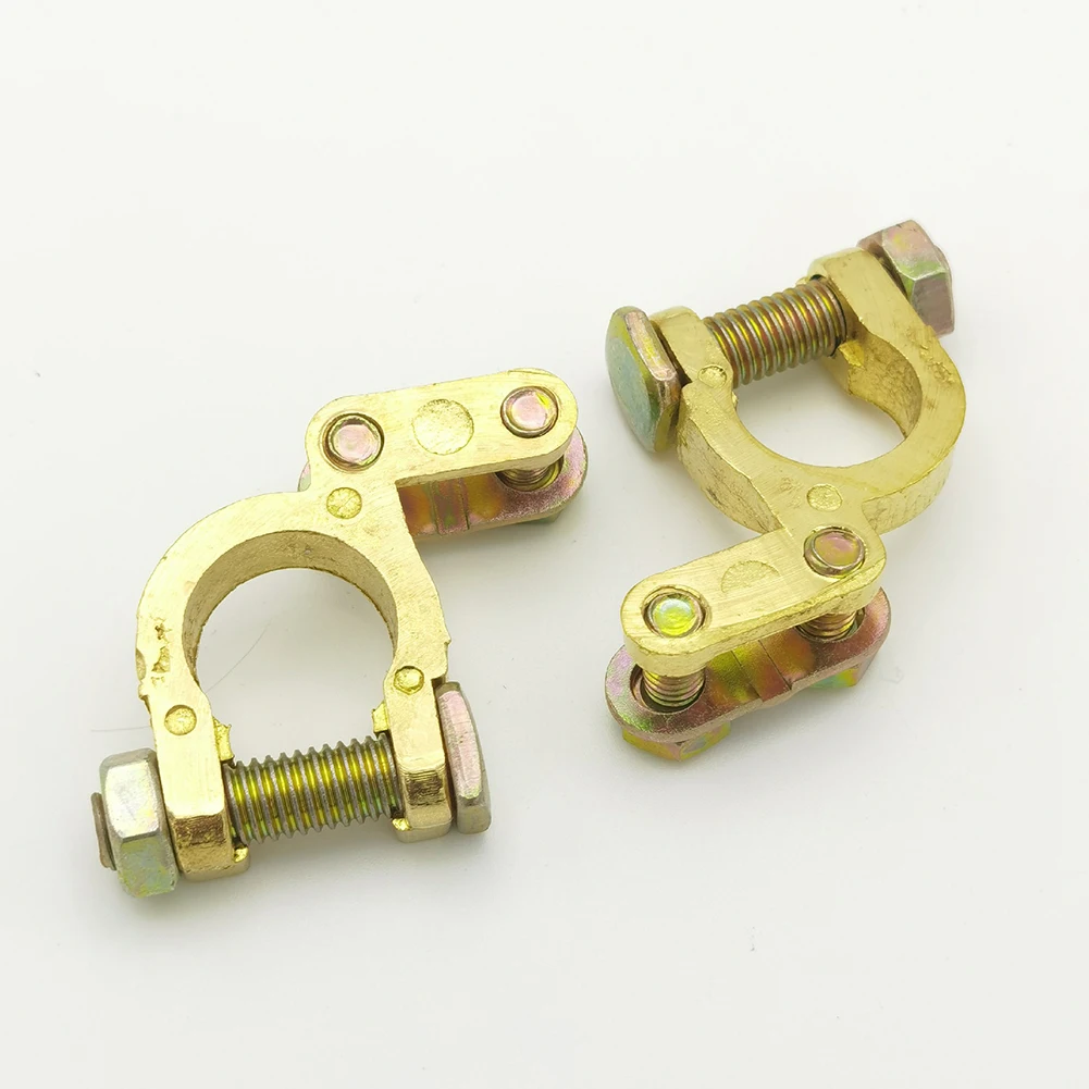 Copper Automotive Battery Terminals 2 Pairs Supporting Efficient Energy Transfer and Reduced Heat Buildup at Connection Points